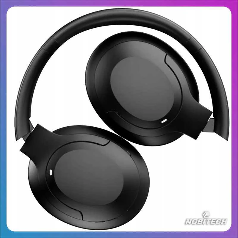 Bluetooth belaidės on-ear ausinės su mikrofonu ir reguliuojamu lankeliu