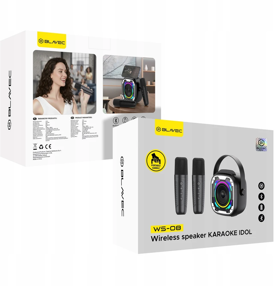 Bluetooth kolonėlė Blavec, 8 W