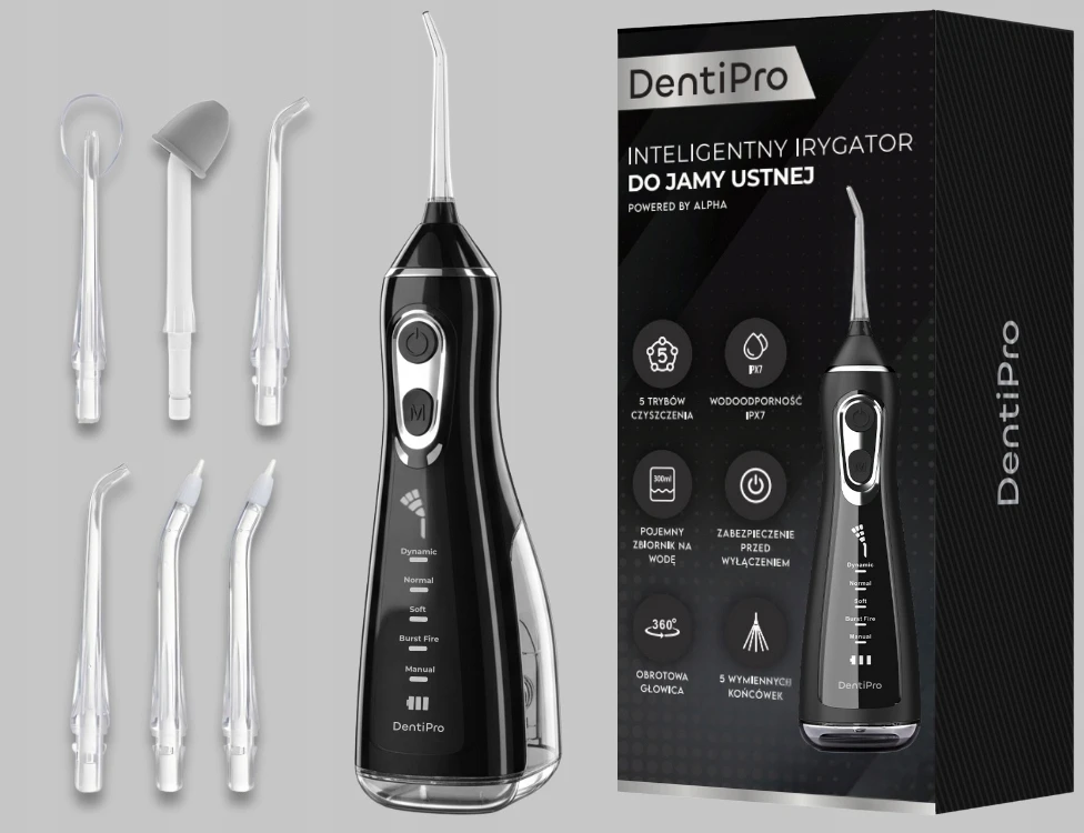 Burnos irigatorius DentiPro, 300 ml