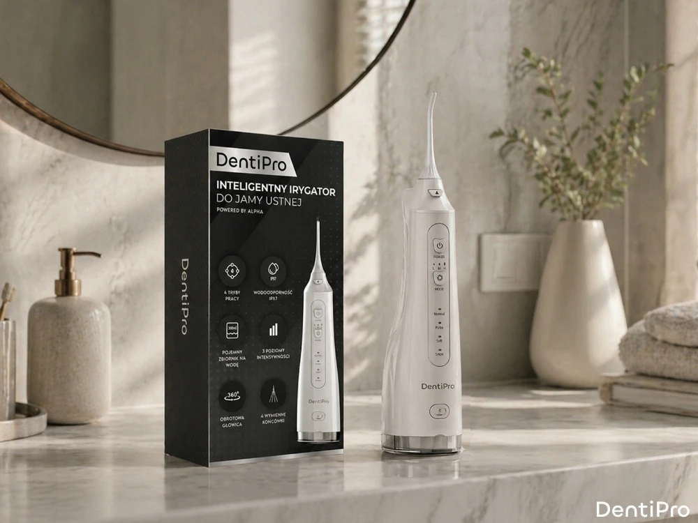 Burnos irigatorius DentiPro, 4 antgaliai