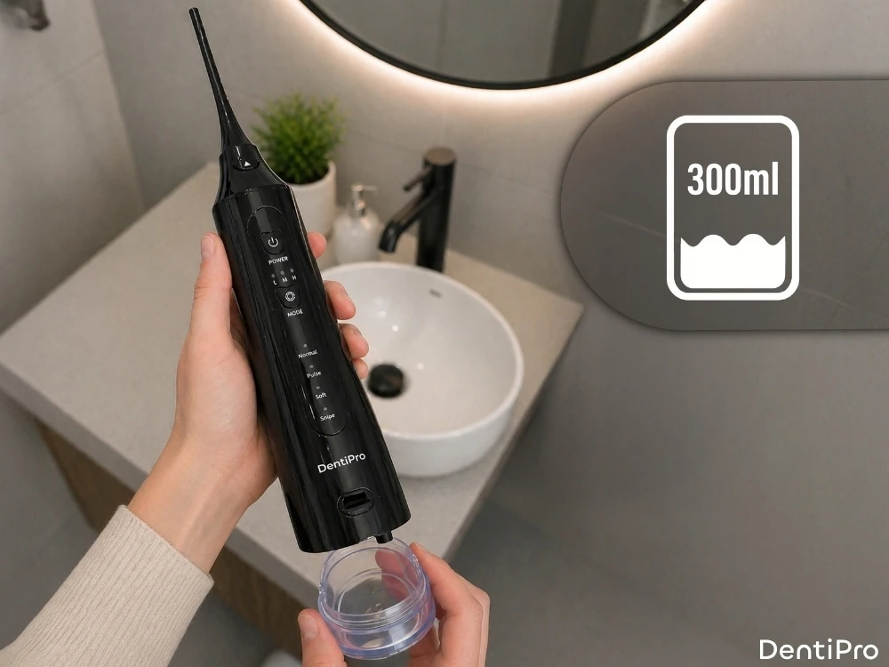 Burnos irigatorius DentiPro, 4 antgaliai