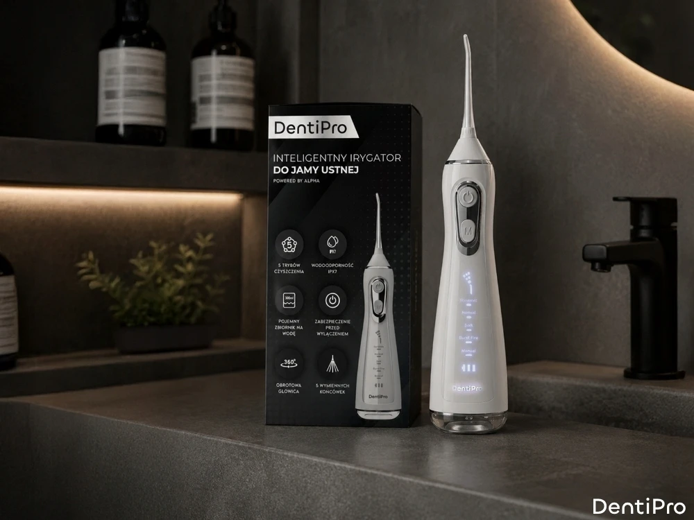 Burnos irigatorius DentiPro, 6 antgaliai