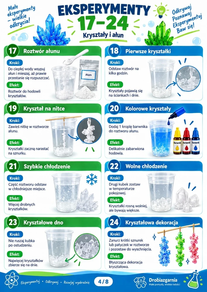 Chemijos eksperimentų rinkinys Drobiazgarnia, 52+ eksperimentai