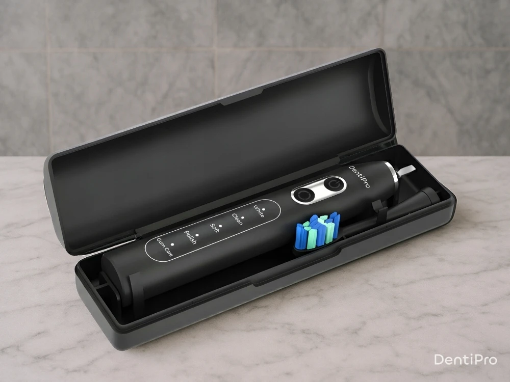 Dantų šepetėlis Dantų šepetėlių rinkinys DentiPro, 2 vnt.