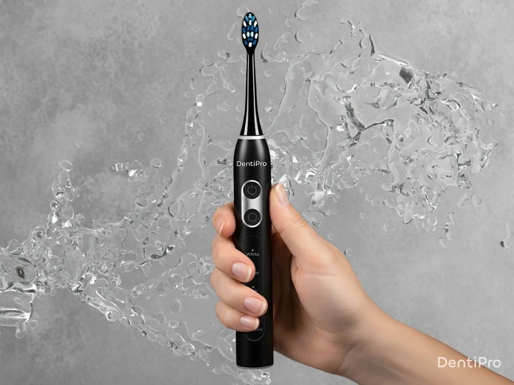 Dantų šepetėlis Dantų šepetėlių rinkinys DentiPro, 2 vnt.