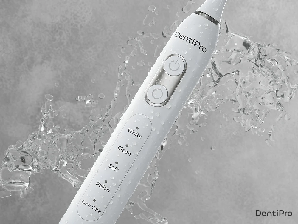 Dantų šepetėlis Dantų šepetėlių rinkinys DentiPro, 2 vnt.