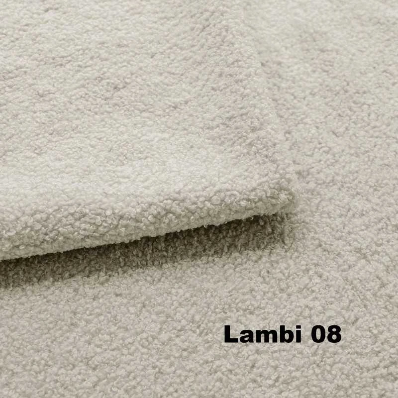 Dekoratyvinė buklė audinio pagalvėlė „Lamb“ 30 × 50 cm su užtrauktuku
