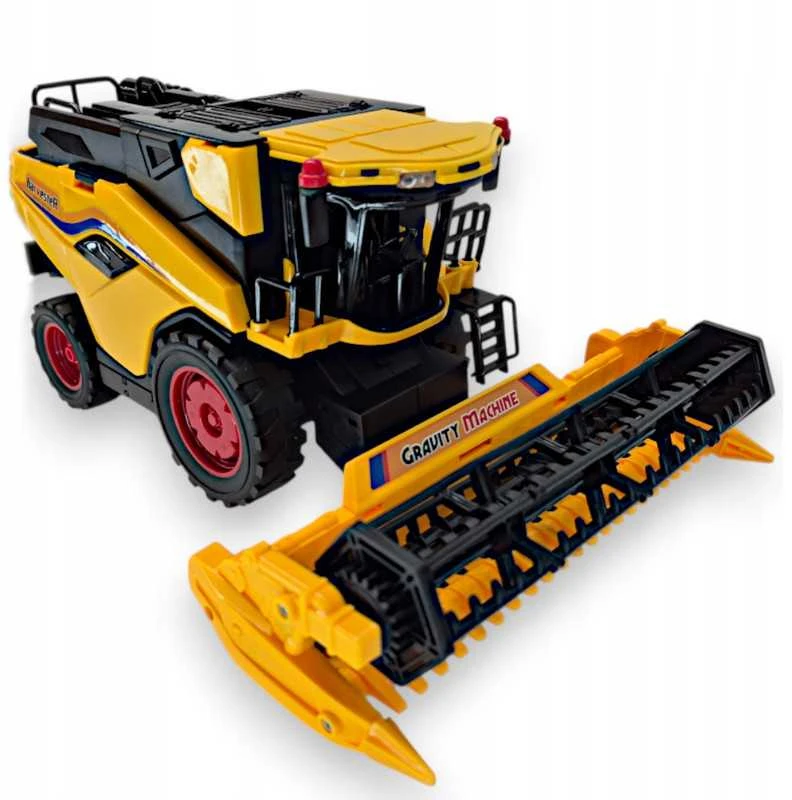 Didelis New Holland kombainas vaikams – su judančiomis dalimis ir važiavimo funkcija