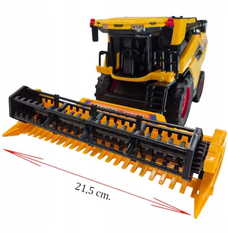 Didelis New Holland kombainas vaikams – su judančiomis dalimis ir važiavimo funkcija