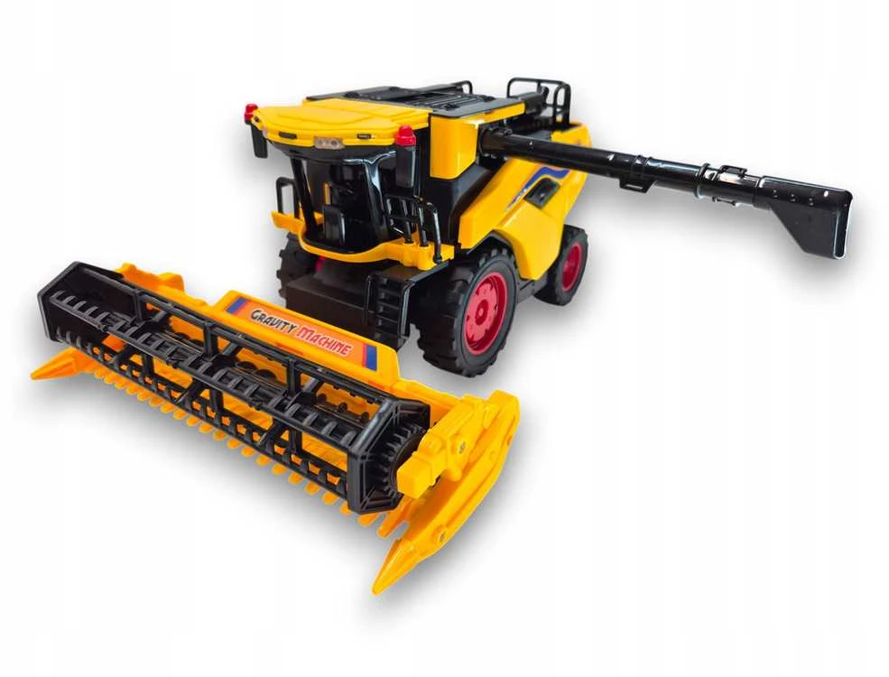 Didelis New Holland kombainas vaikams – su judančiomis dalimis ir važiavimo funkcija