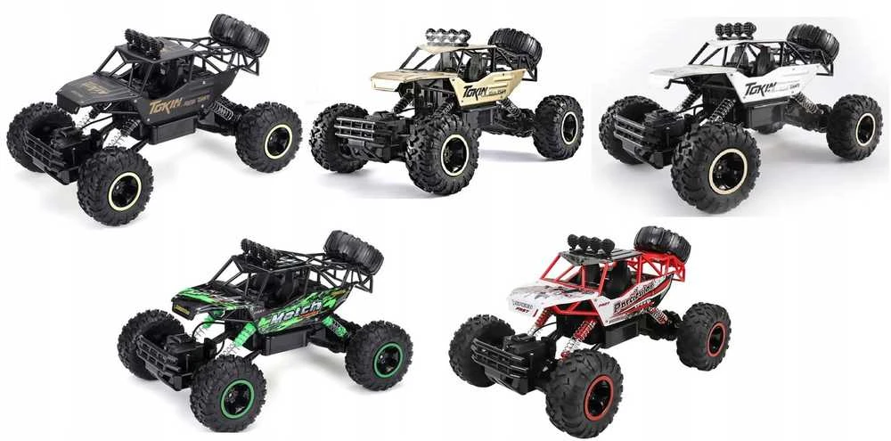 Didelis RC 4x4 automobilis su valdymo pultu, 36cm