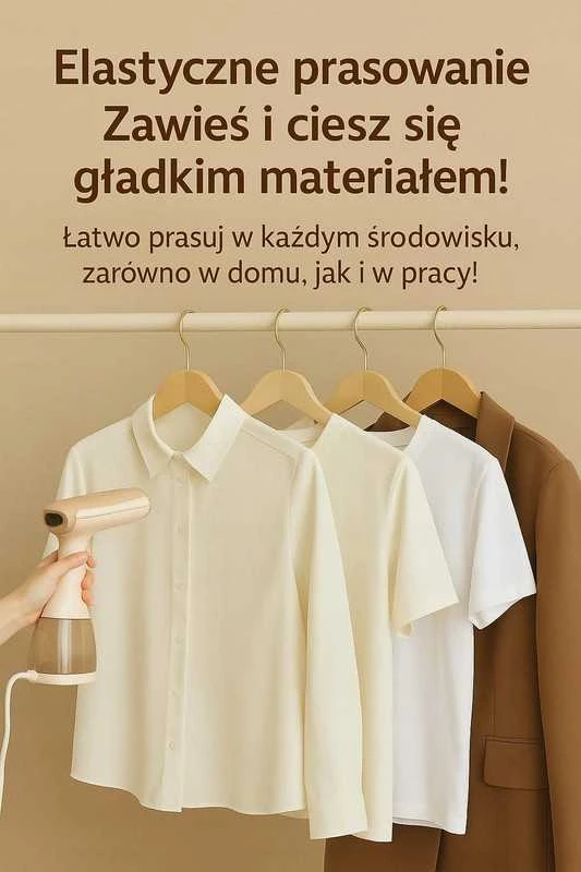 Drabužių garintuvas 1500W su 3 lygių garo reguliavimu ir šepetėliu