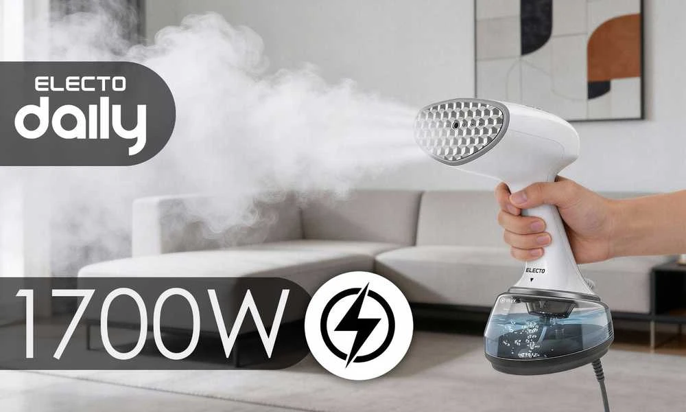 Drabužių garintuvas Electo Daily Strong 1700W su automatinio išsijungimo funkcija