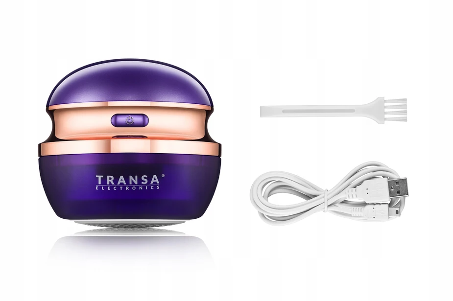 Drabužių pūkų rinkiklis Transa Electronics, violetinis