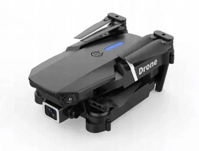 Dronas su 2 kameromis „E88 Pro“ – WiFi, valdomas pulteliu, su dėklu