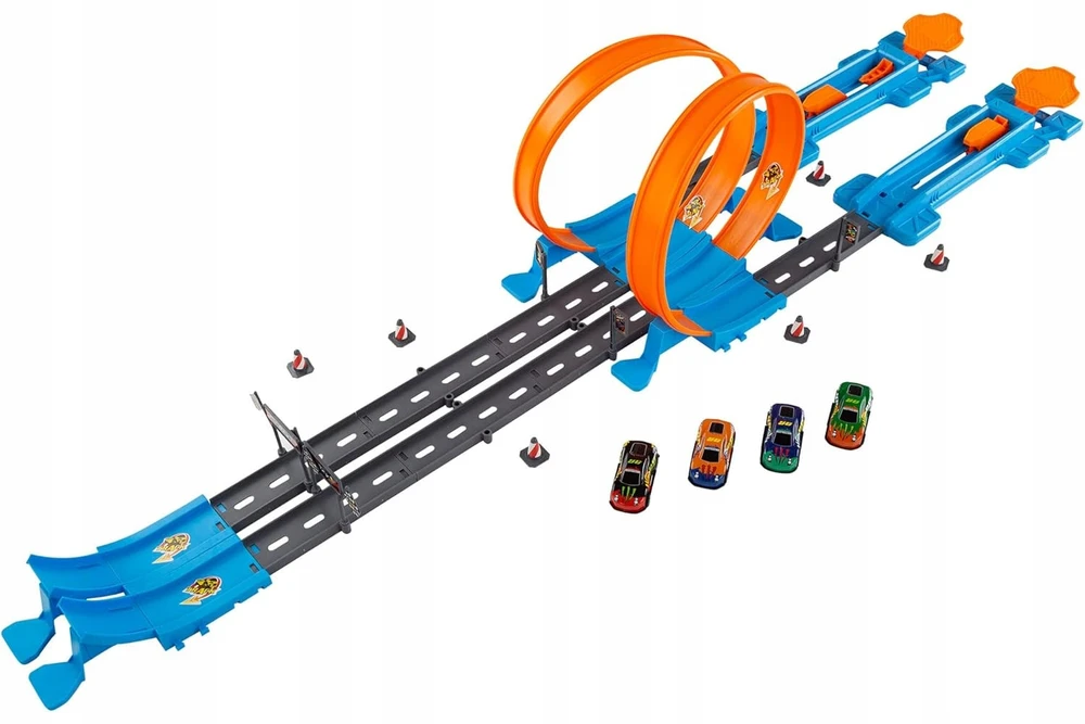 Dviguba automobilių trasa Kinderini, 40 dalių