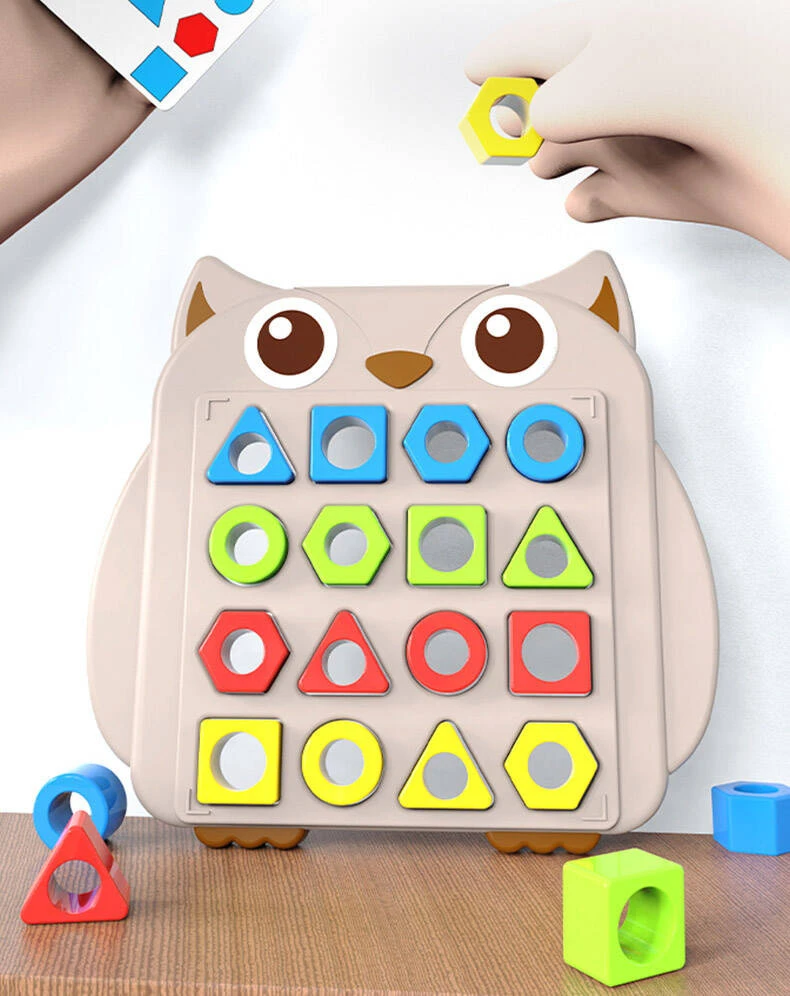 Edukacinė figūrų ir raštų dėlionė NORIMPEX