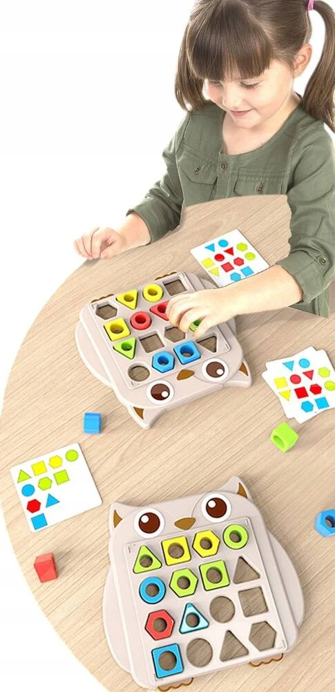 Edukacinė figūrų ir raštų dėlionė NORIMPEX