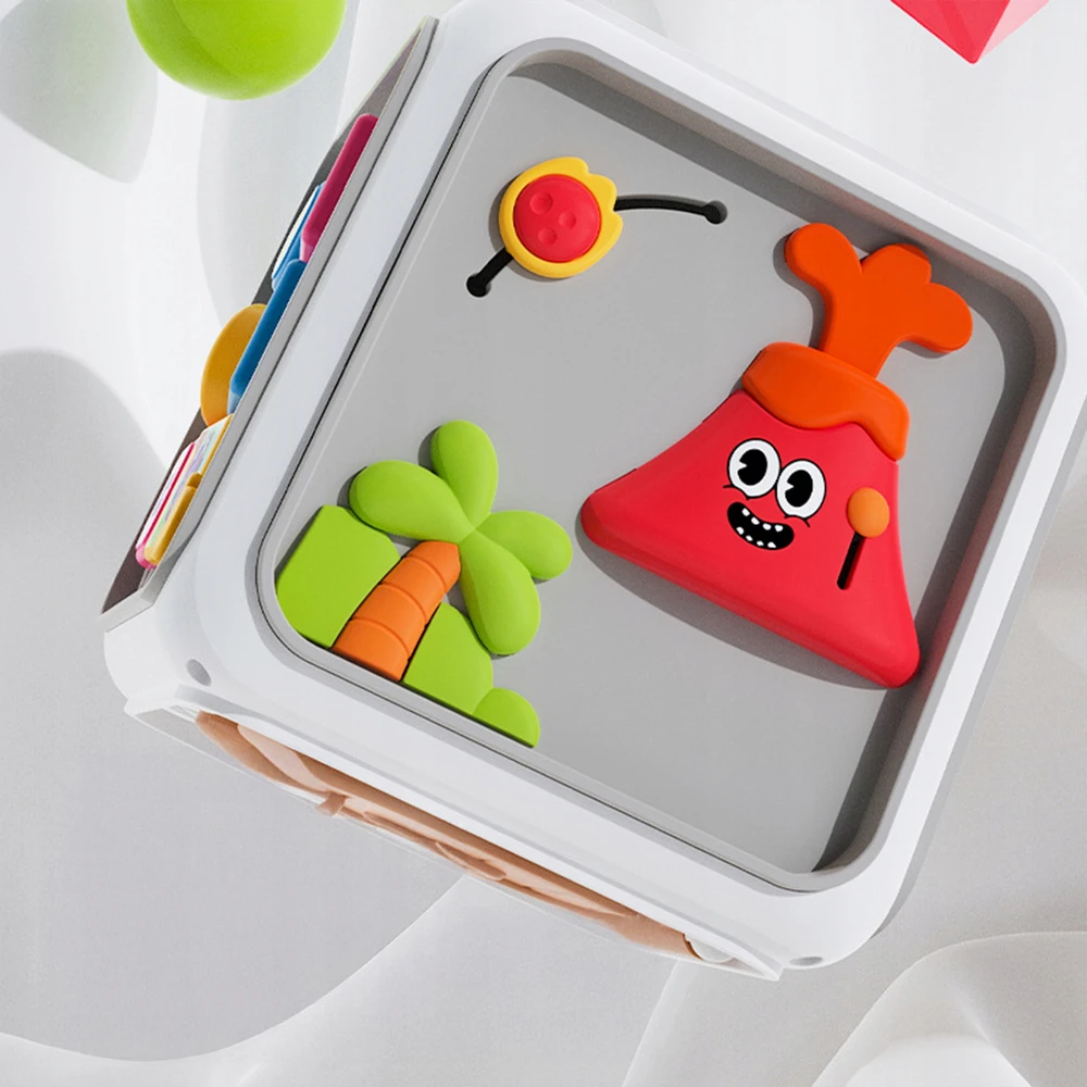 Edukacinis kubas MTOYS, 6 funkcijų