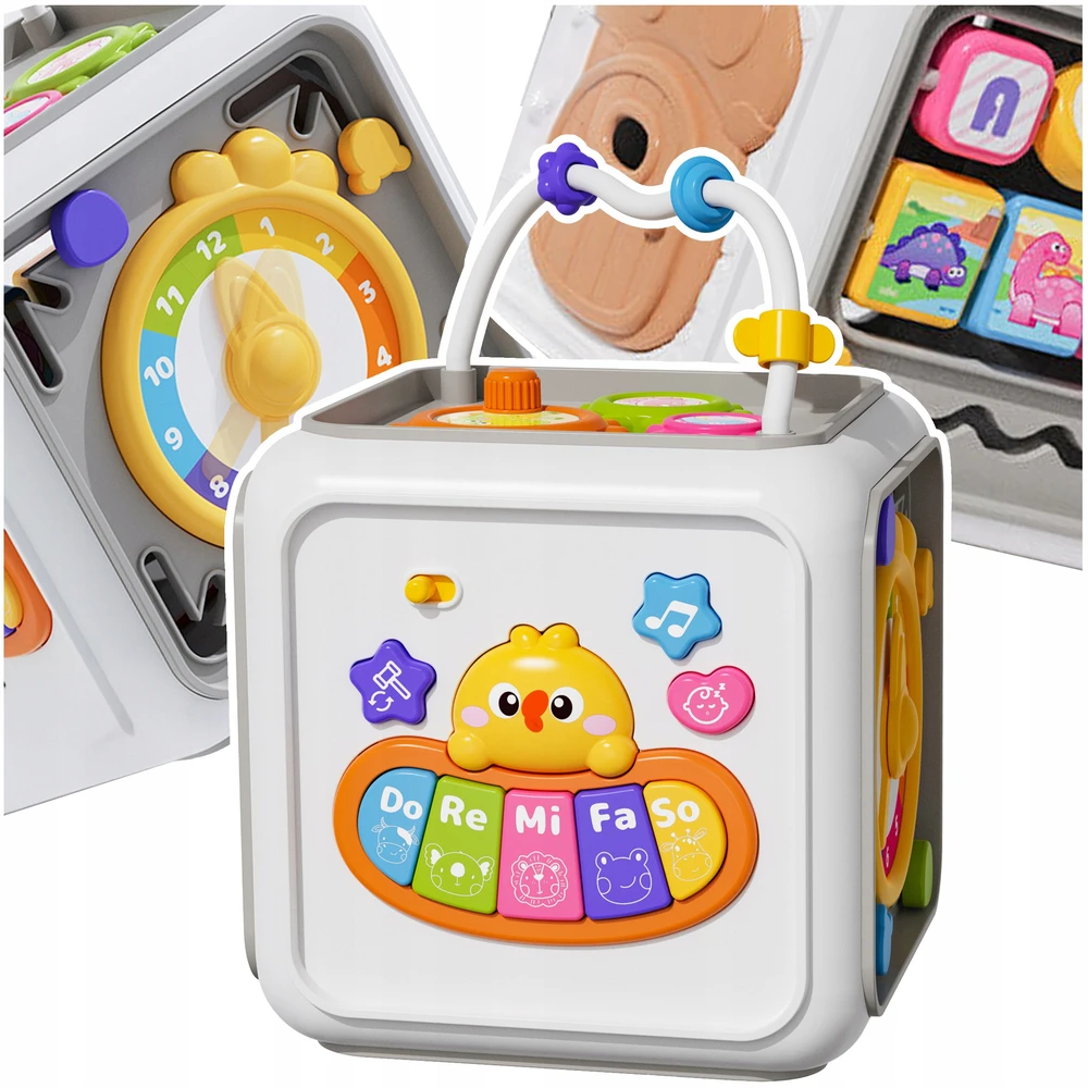 Edukacinis kubas MTOYS, 6 funkcijų