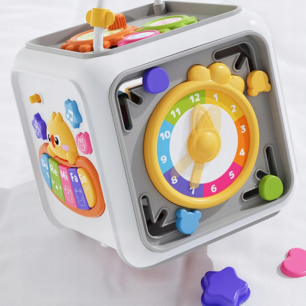 Edukacinis kubas MTOYS, 6 funkcijų