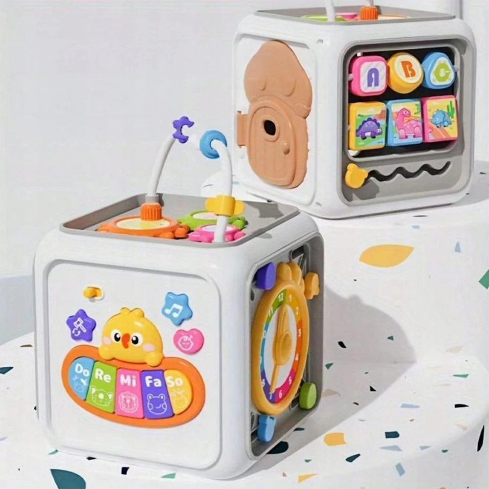 Edukacinis kubas MTOYS, 6 funkcijų
