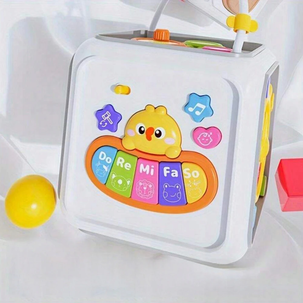 Edukacinis kubas MTOYS, 6 funkcijų