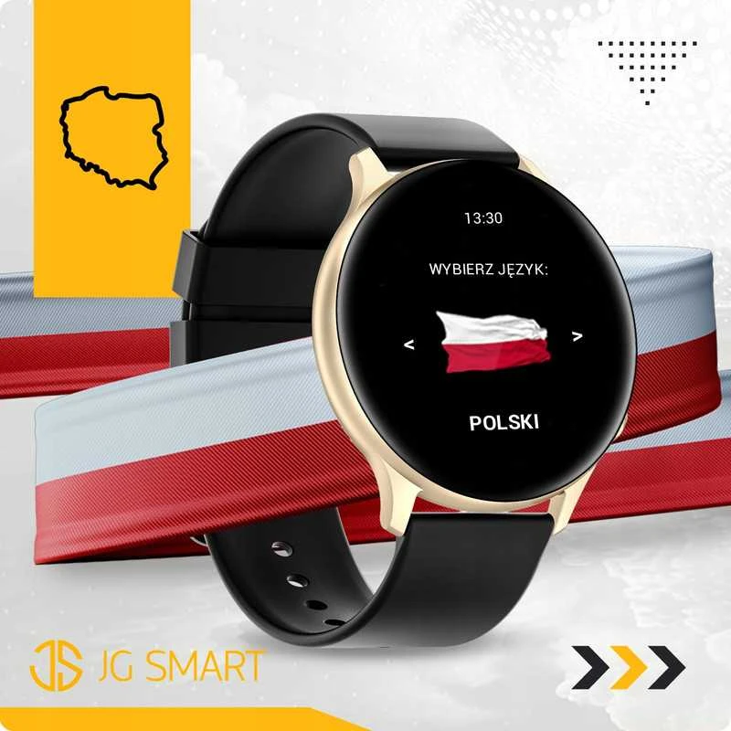 Išmanusis laikrodis Elegantiškas moteriškas smartwatch su funkcijomis: skambučiai, pranešimai, du keičiamieji dirželiai