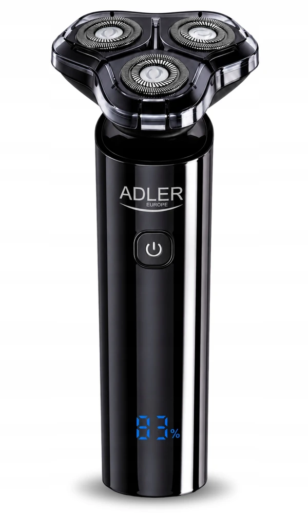 Elektrinė barzdaskutė Adler, 3 galvutės