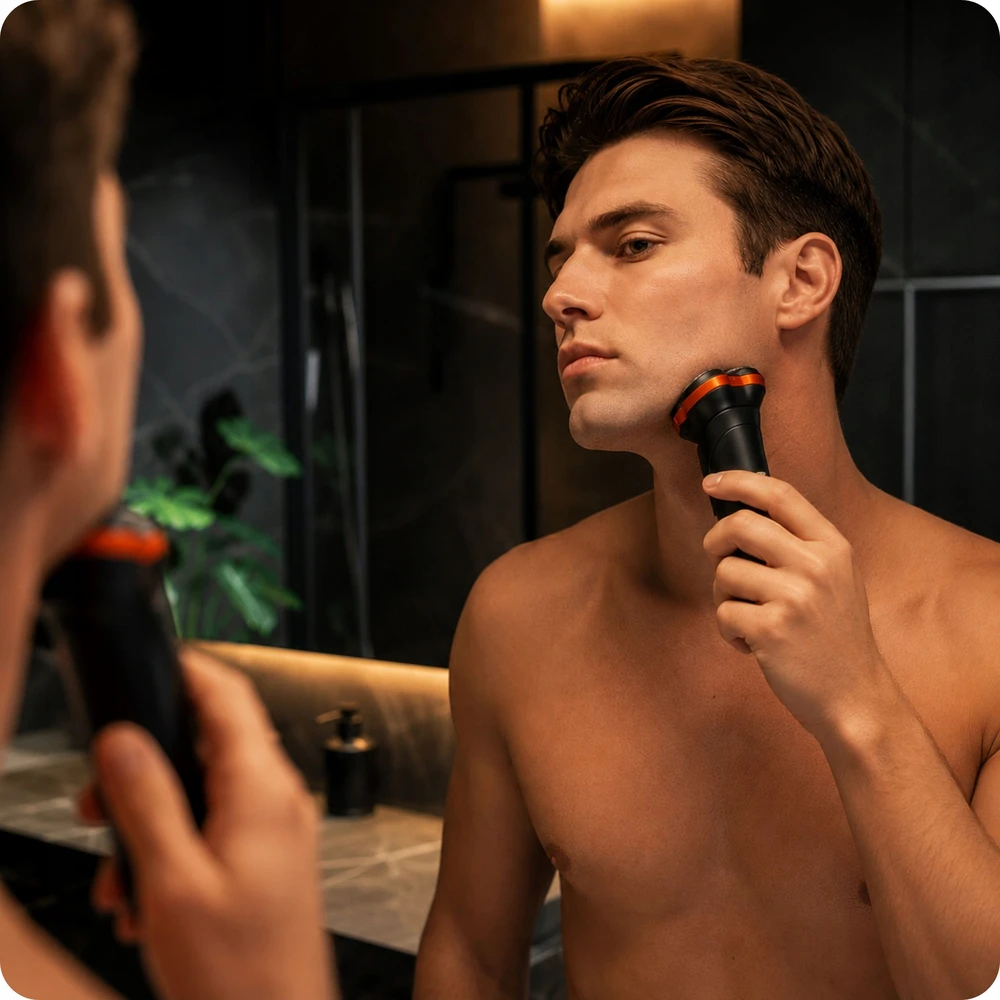 Elektrinė barzdaskutė Geemy, 3 galvutės