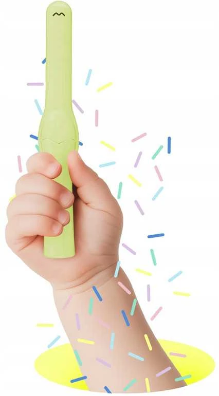 Elektrinis dantų šepetėlis vaikams 3+ – VITAMMY Friends, švelnus ir žaismingas