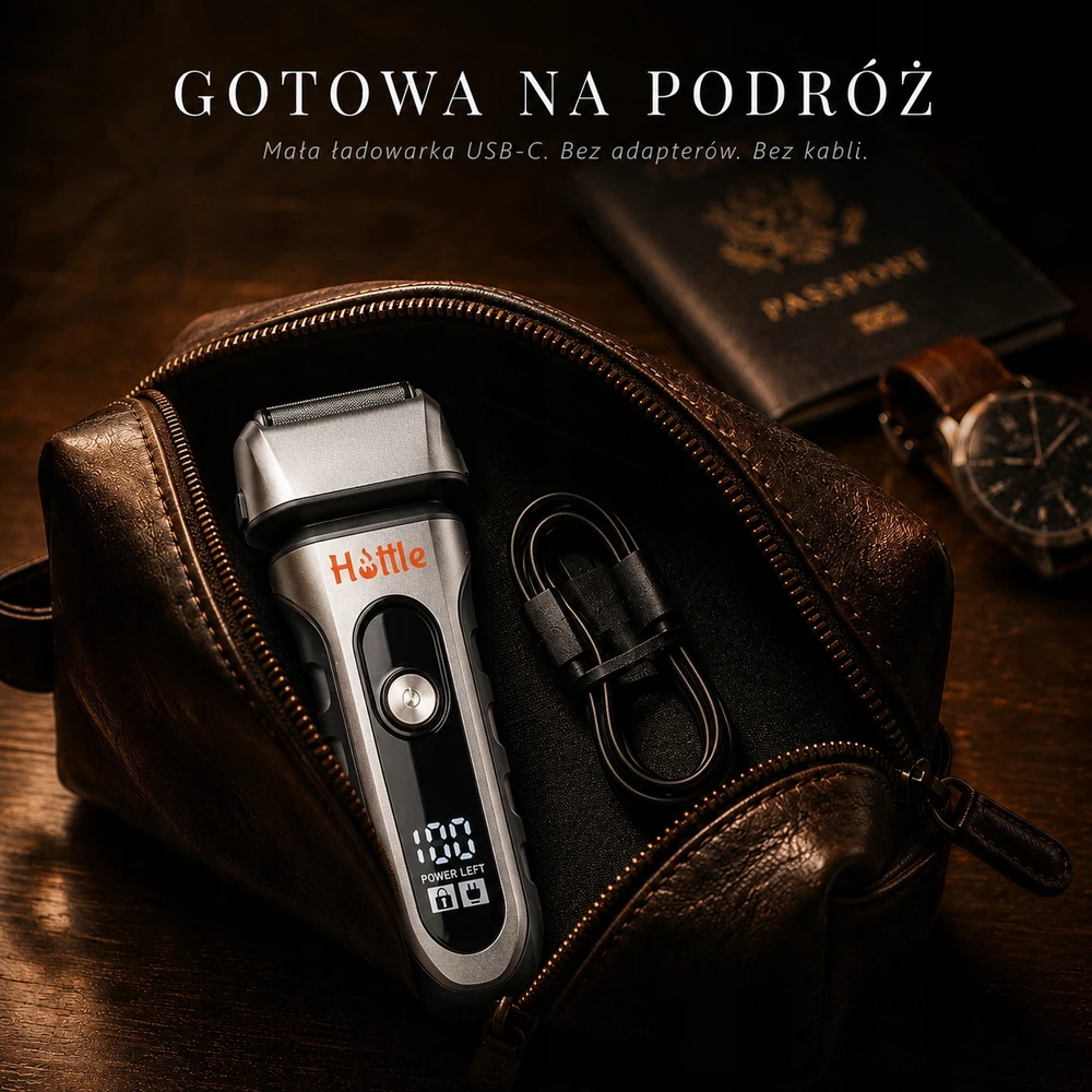 Barzdaskutė Elektrinis skustuvas HOTTLE