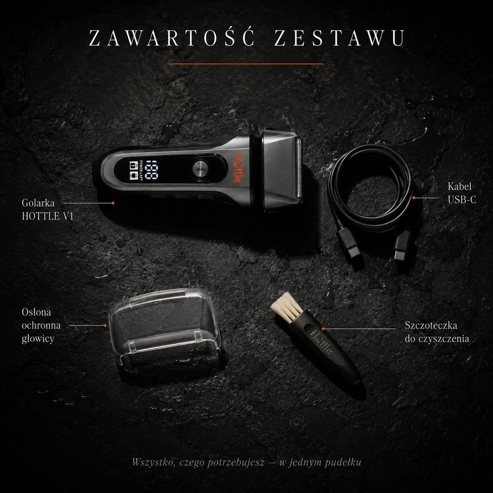 Barzdaskutė Elektrinis skustuvas HOTTLE