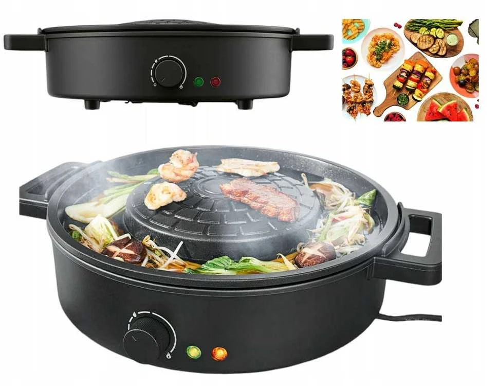 Elektrinis THAI grilis su HOT POT funkcija 2in1