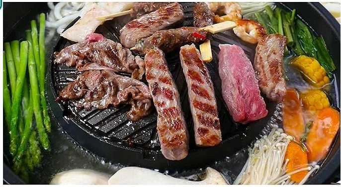 Elektrinis THAI grilis su HOT POT funkcija 2in1