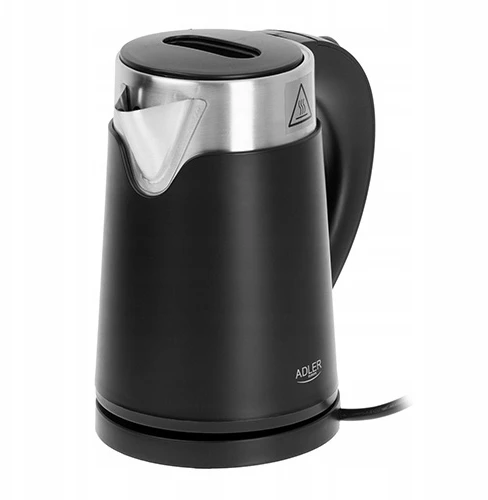Elektrinis virdulys ADLER, 0,6 l, juodas