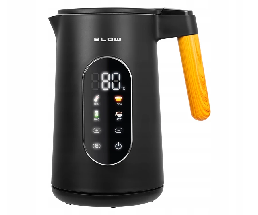 Elektrinis virdulys Blow, 1,7 l, juodas