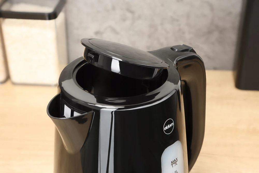 Elektrinis virdulys Eldom, 1,7 l, juodas