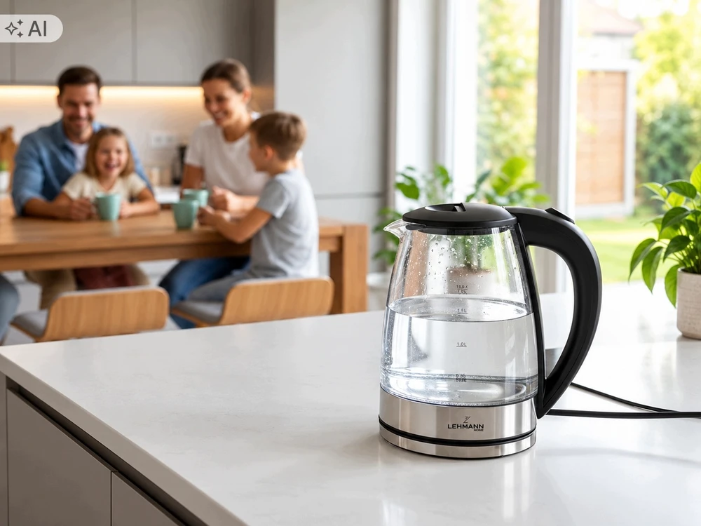 Elektrinis virdulys Lehmann Aqua Glass 10, 2 l