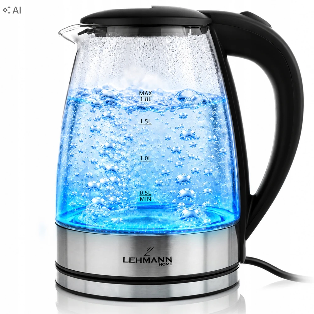 Elektrinis virdulys Lehmann Aqua Glass 10, 2 l