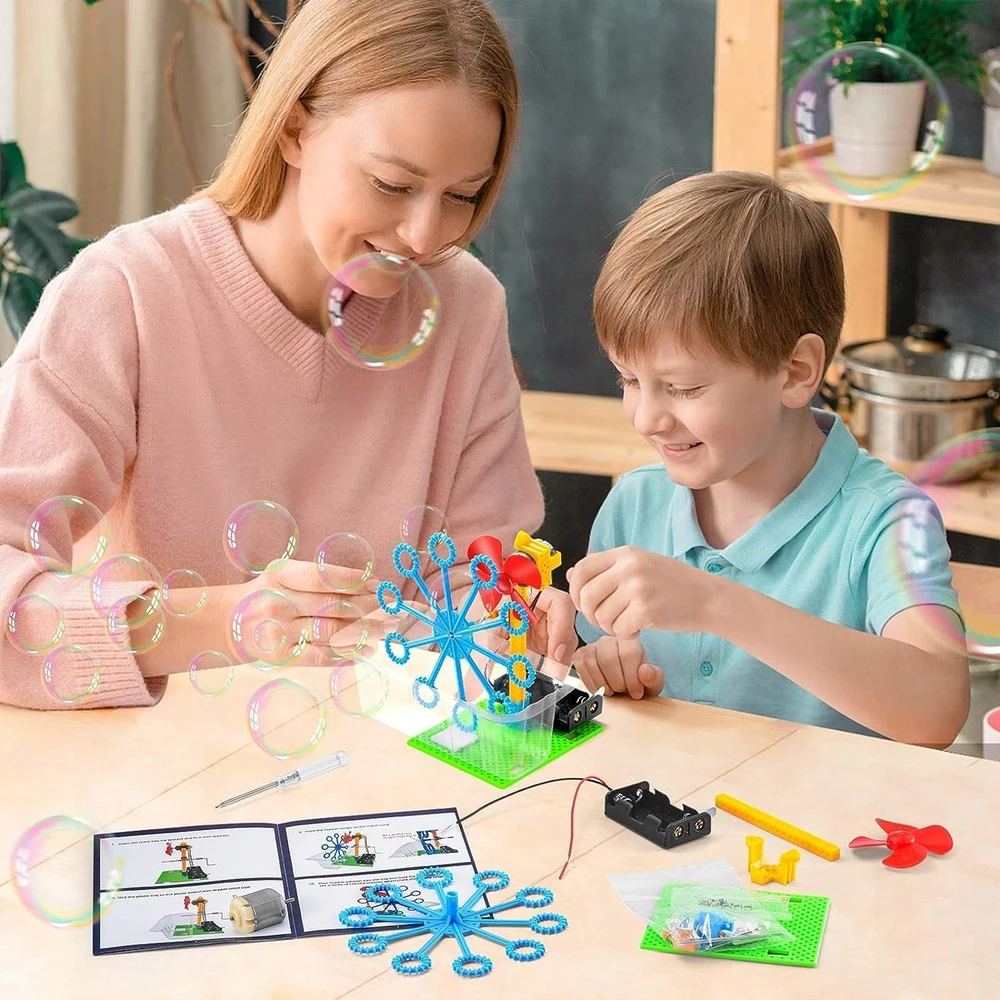 Elektronikos eksperimentų rinkinys MTOYS, 6 modeliai