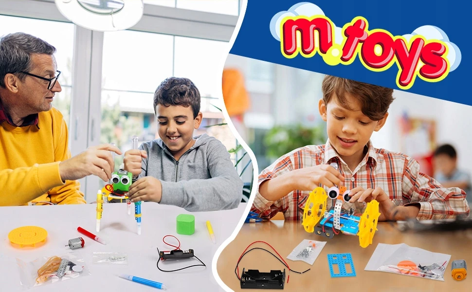 Elektronikos eksperimentų rinkinys MTOYS, 6 modeliai