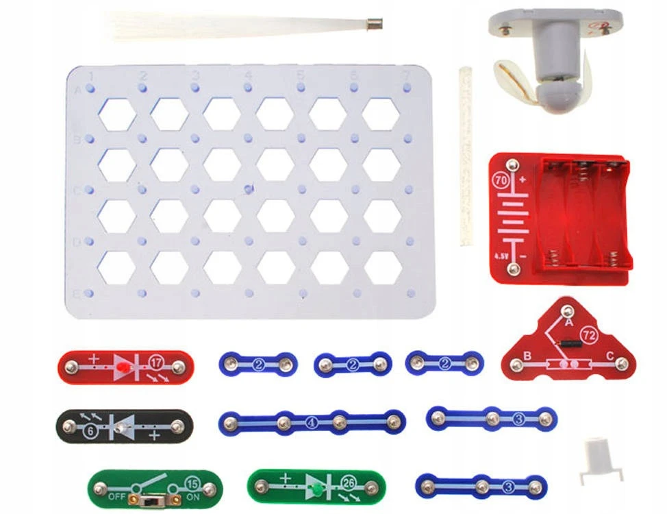Elektronikos rinkinys Jokomisiada, 33 cm