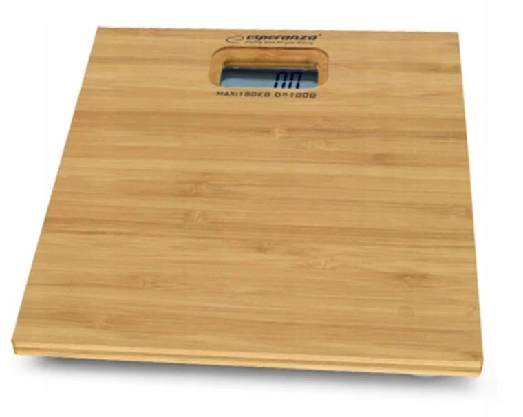 Elektroninės svarstyklės Esperanza Bamboo, 180 kg