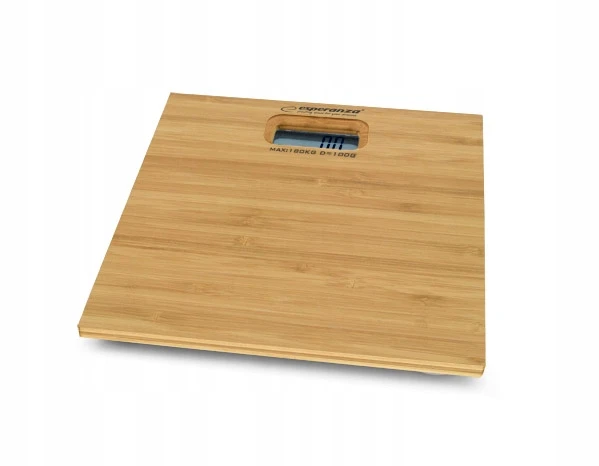 Elektroninės svarstyklės Esperanza Bamboo, 180 kg