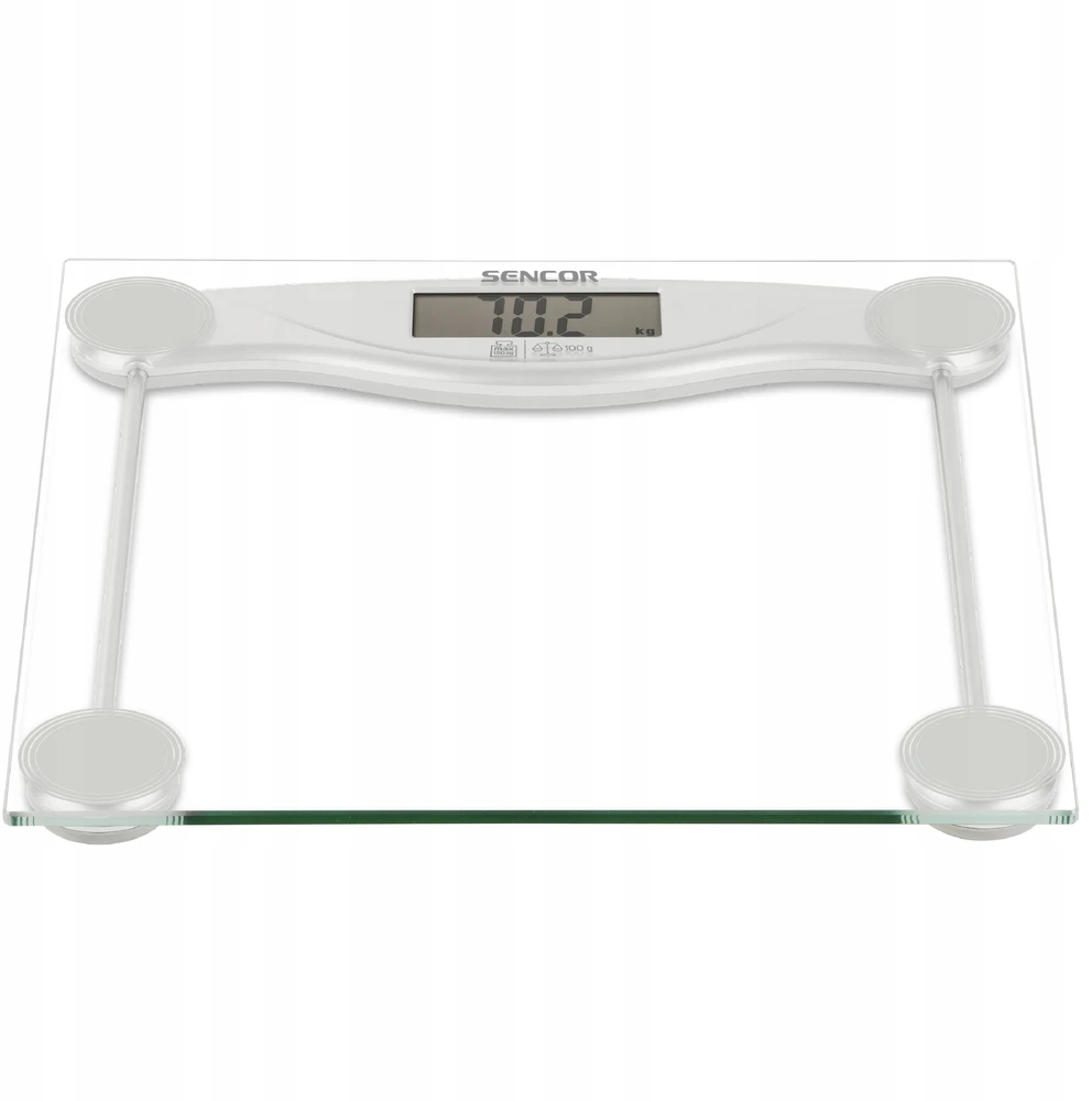 Elektroninės svarstyklės Sencor, iki 150 kg