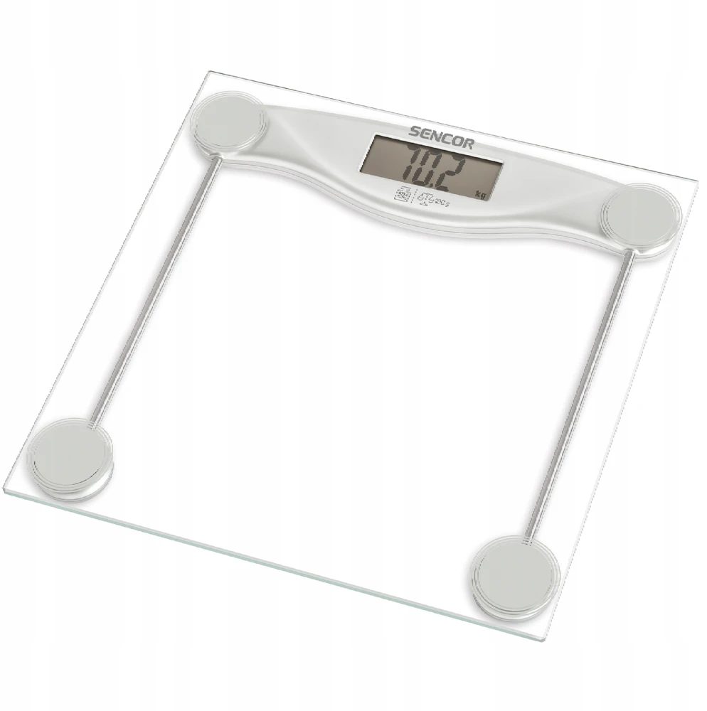 Elektroninės svarstyklės Sencor, iki 150 kg