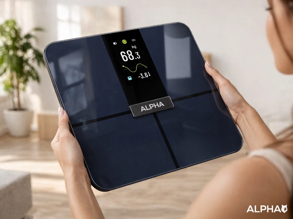 Elektroninės vonios svarstyklės ALPHA, iki 180 kg