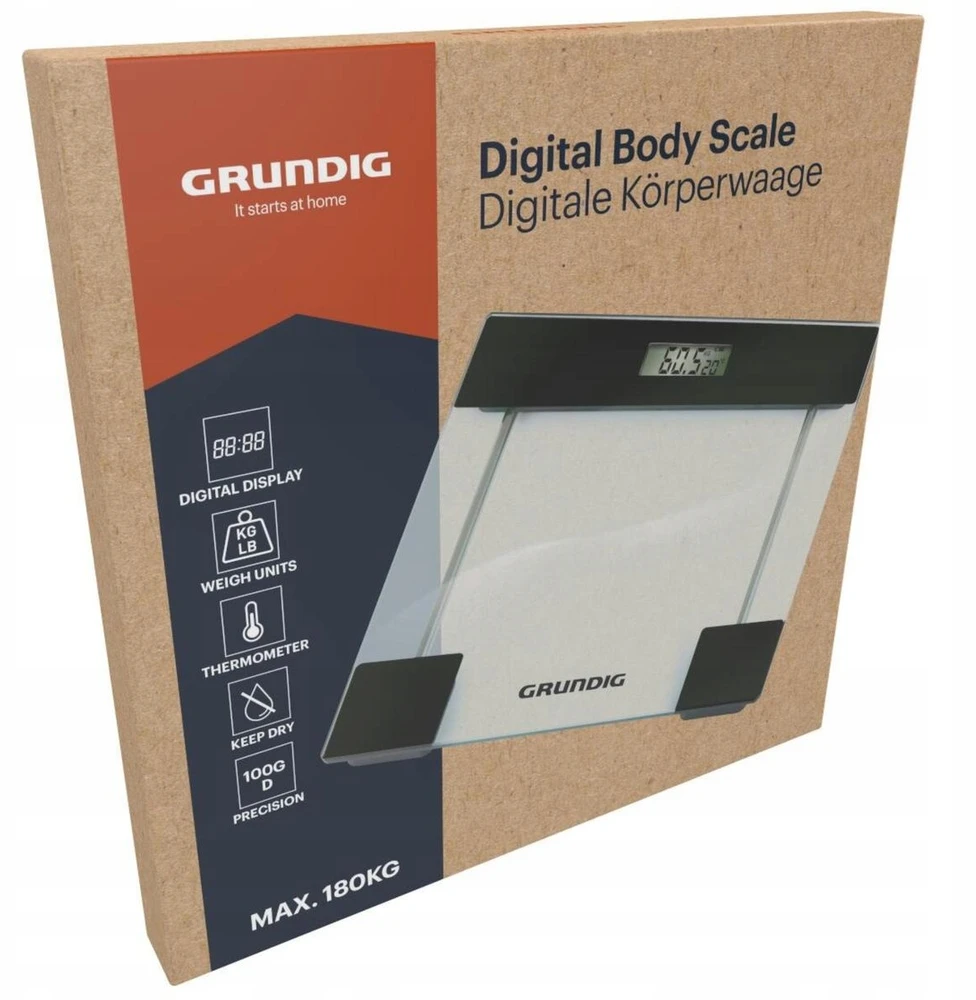 Elektroninės vonios svarstyklės Grundig