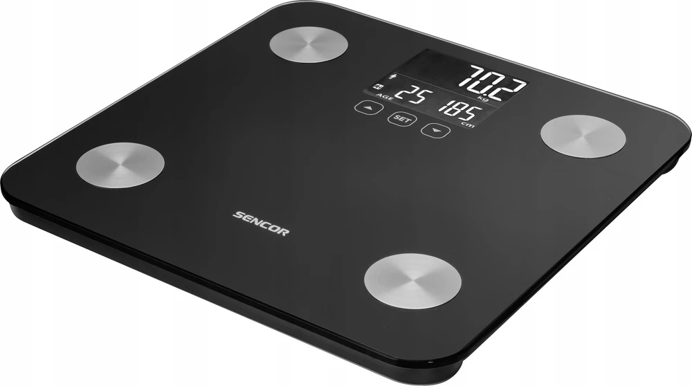 Elektroninės vonios svarstyklės Sencor, iki 180 kg